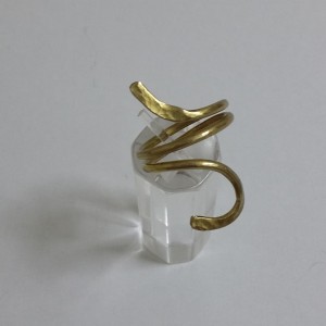 ΔΜΠ007-Δαχτυλίδι χειροποίητο από ορείχαλκο-10ευρώ